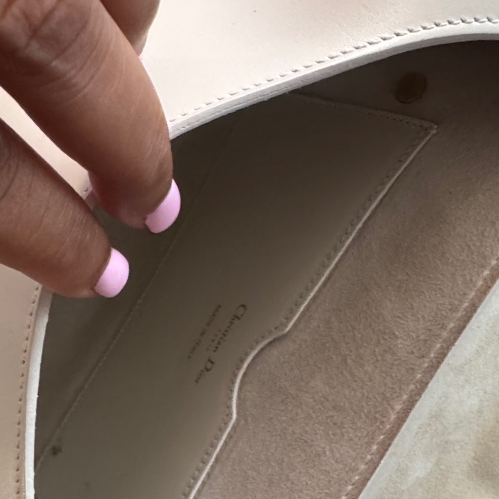 Dior Cream Crossbody Bag with Gold Accents - Picture 7 of 10